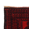 Baluchi Rug Handmade Red Geometric 3x5 ft