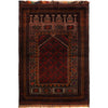 Baluchi Rug Handmade Multi Prayer Design 3x5 ft