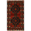 Baluchi Rug Handmade Multi Geometric 3x5 ft