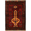 Baluchi Rug Handmade Multi Geometric 2x4 ft
