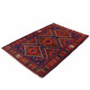 Baluchi Rug Handmade Multi Geometric 4x6 ft