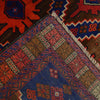Baluchi Rug Handmade Multi Geometric 4x6 ft