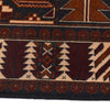 Baluchi Rug Handmade Multi Geometric 4x6 ft
