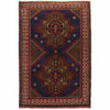 Baluchi Rug Handmade Multi Geometric 4x6 ft