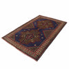 Baluchi Rug Handmade Multi Geometric 4x6 ft