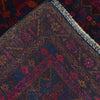 Baluchi Rug Handmade Multi Geometric 4x7 ft
