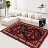 Baluchi Rug Handmade Multi Geometric 4x6 ft