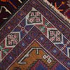 Baluchi Rug Handmade Multi Geometric 4x6 ft