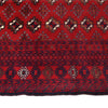 Baluchi Rug Handmade Red Geometric 4x6 ft