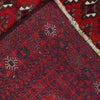 Baluchi Rug Handmade Red Geometric 4x6 ft