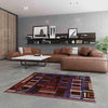 Pictorial Rug Handmade Blue Design
