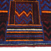 Pictorial Rug Handmade Blue Design