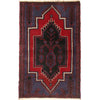 Baluchi Rug Handmade Multi Floral 3x5 ft