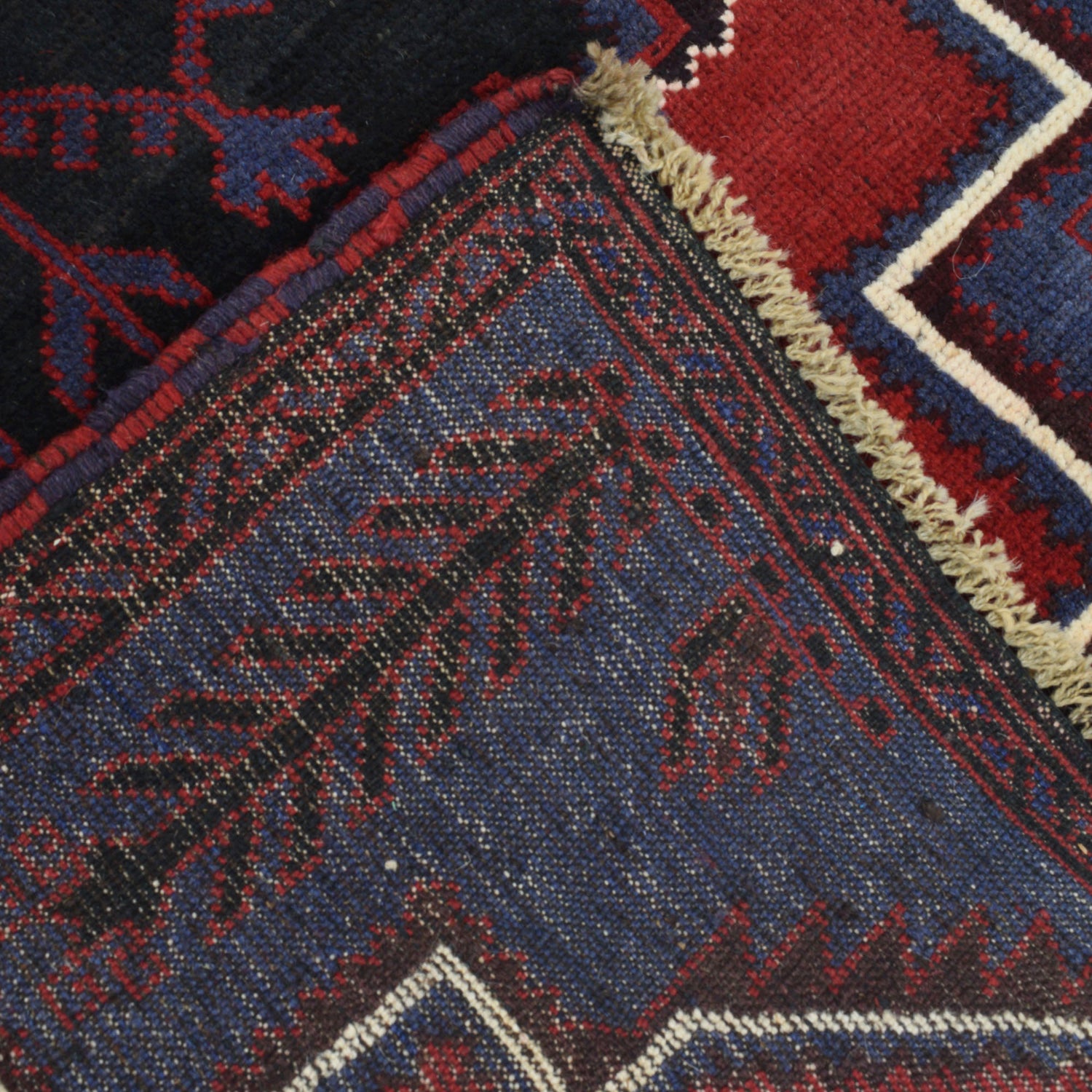 Baluchi Rug Handmade Multi Floral 3x5 ft