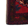 Baluchi Rug Handmade Red Geometric 3x5 ft