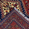 Oriental Area Rug Handmade Multi Geometric 7x10 ft