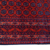 Khoja Roshnai Area Rug Handmade Red Floral 4x7 ft