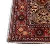 Oriental Area Rug Handmade Multi Geometric 4x7 ft