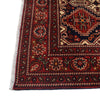 Oriental Area Rug Handmade Multi Geometric 4x7 ft