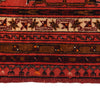 Oriental Area Rug Handmade Beige Geometric 7x10 ft