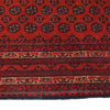 Khoja Roshnai Area Rug Handmade Red Floral 4x7 ft