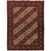 Oriental Area Rug Handmade Multi Geometric 7x10 ft