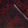 Baluchi Rug Handmade Red Prayer Design 3x5 ft