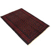 Baluchi Rug Handmade Multi Geometric 2x4 ft
