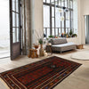 Baluchi Rug Handmade Multi Prayer Design 3x5 ft