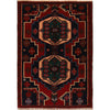 Baluchi Rug Handmade Multi Geometric 3x5 ft