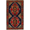 Baluchi Rug Handmade Multi Geometric 3x5 ft