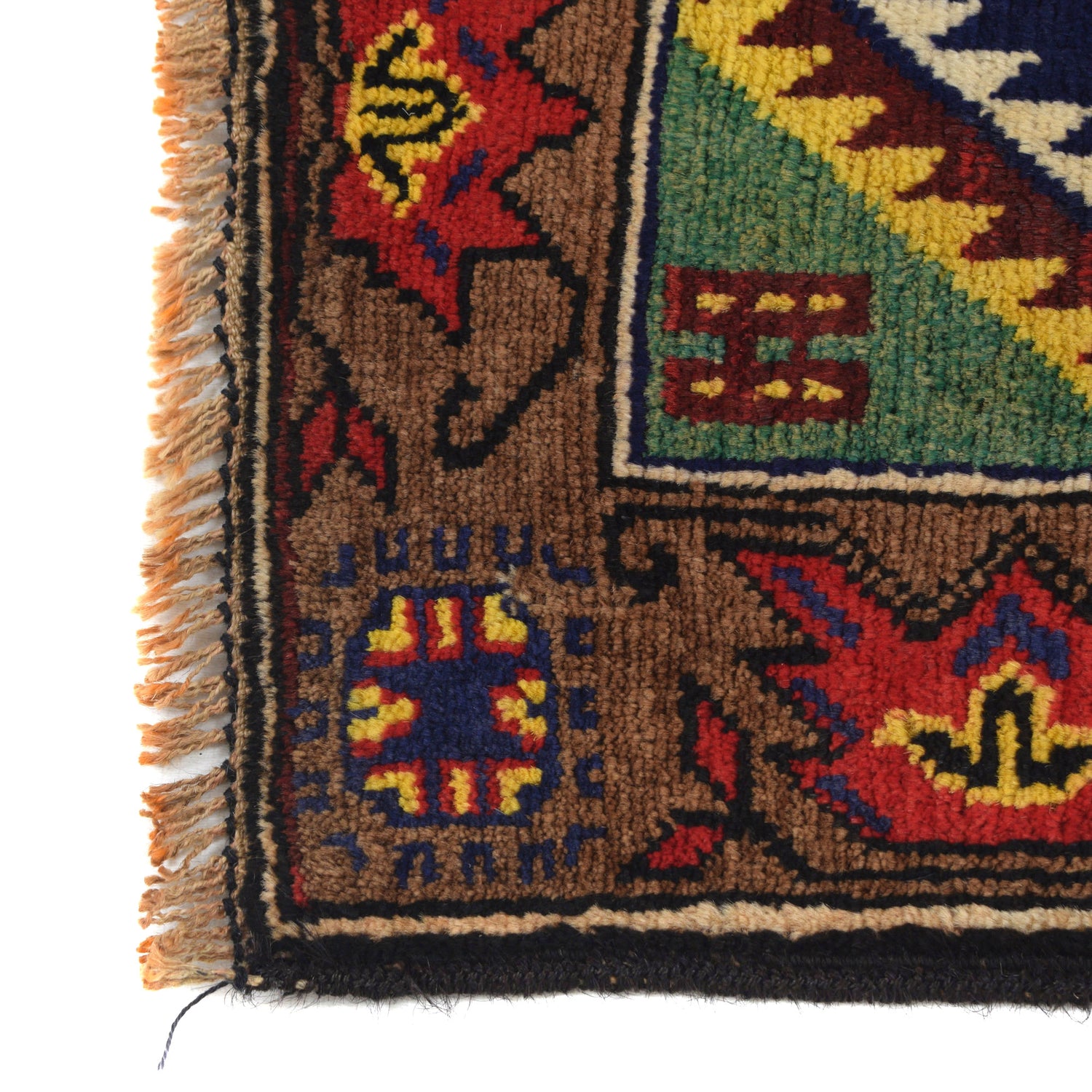 Baluchi Rug Handmade Multi Geometric 3x5 ft