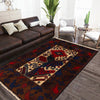 Baluchi Rug Handmade Multi Geometric 3x5 ft