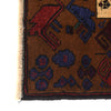 Baluchi Rug Handmade Multi Geometric 3x5 ft