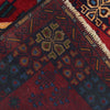 Baluchi Rug Handmade Multi Geometric 3x5 ft