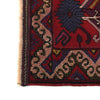 Baluchi Rug Handmade Multi Geometric 2x4 ft