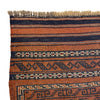 Laghari Kilim Area Rug Handmade Multi Geometric 4x7 ft