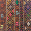 Laghari Kilim Area Rug Handmade Multi Geometric 4x7 ft