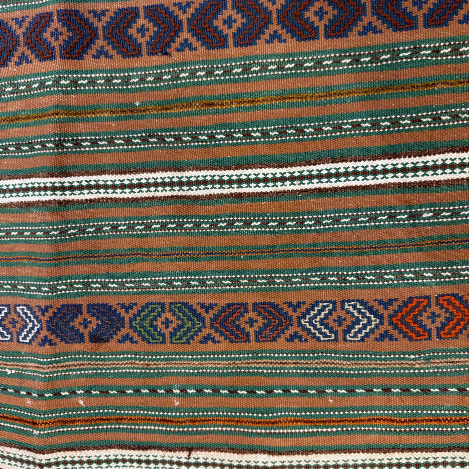 Laghari Kilim Area Rug Handmade Multi Geometric 3x5 ft