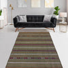 Laghari Kilim Area Rug Handmade Multi Geometric 3x5 ft