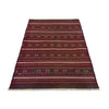 Laghari Kilim Area Rug Handmade Multi Geometric 3x5 ft
