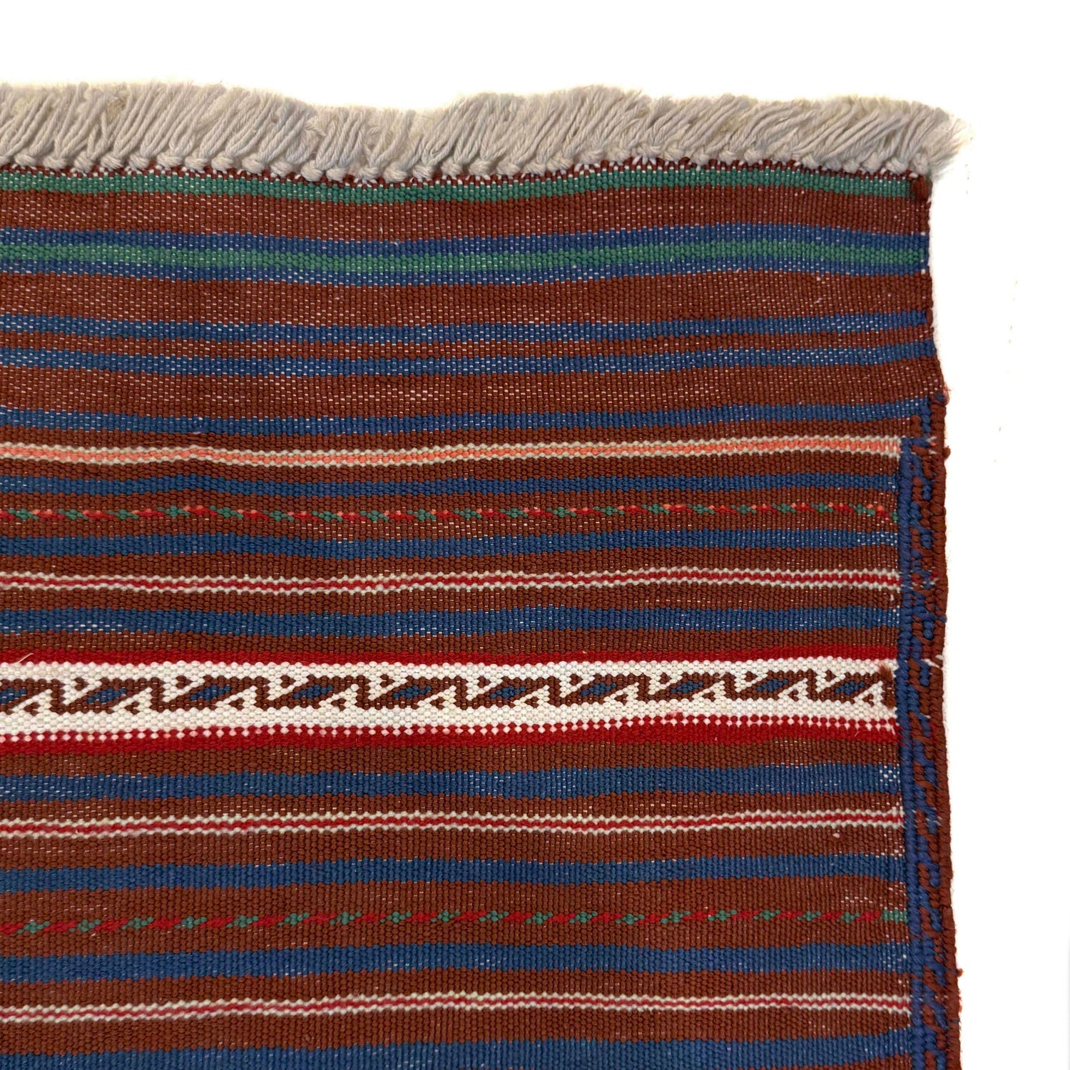 Laghari Kilim Area Rug Handmade Multi Geometric 3x5 ft