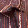 Laghari Kilim Area Rug Handmade Multi Geometric 3x5 ft