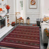 Laghari Kilim Area Rug Handmade Multi Geometric 3x5 ft