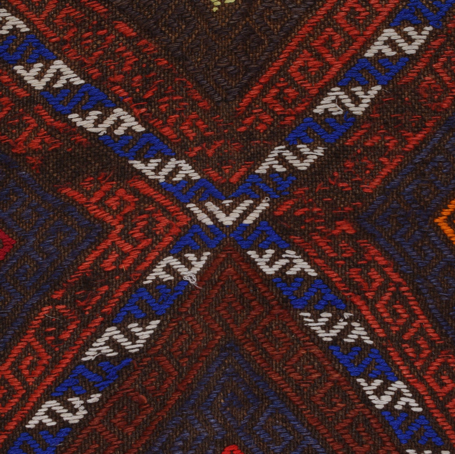 Suzuni Kilim Runner Handmade Multi 6x9 ft