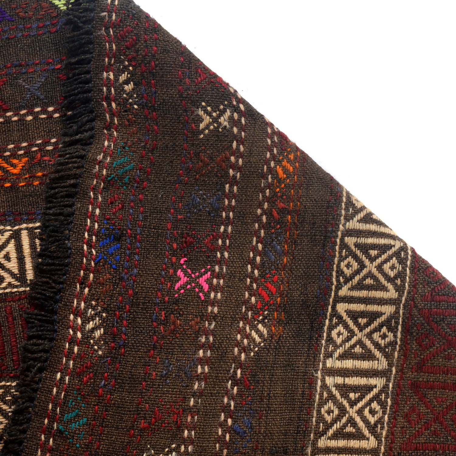 Suzuni Kilim Runner Handmade Multi 6x9 ft