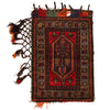 Balisht Area Rug Handmade Multi Floral 2x3 ft