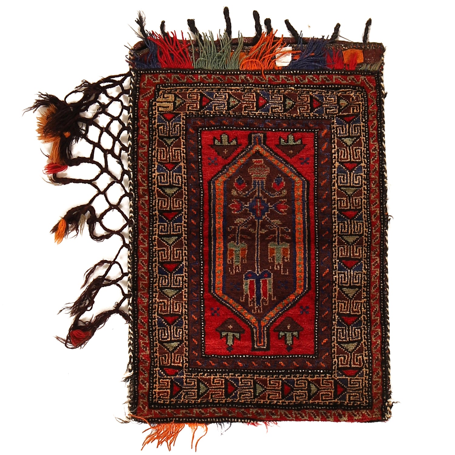 Balisht Area Rug Handmade Multi Floral 2x3 ft