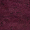 Overdyed Area Rug Handmade Purple Geometric 3x5 ft