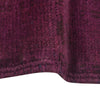 Overdyed Area Rug Handmade Purple Geometric 3x5 ft